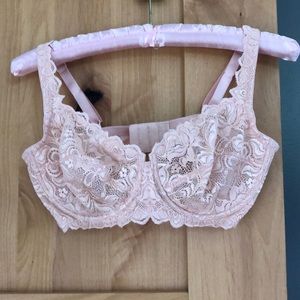 34D unlined lace bra